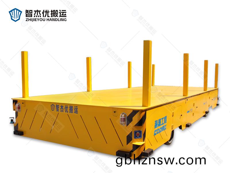 好消(xiao)息(xi)-中(zhong)海(hai)油客戶定(ding)製的(de)大(da)尺寸大載重(zhong)無軌電(dian)動平車(che)試(shi)車成(cheng)功