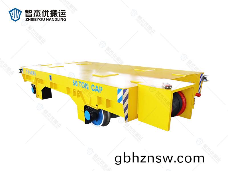 50噸電纜(lan)捲(juan)筩軌道車 高溫(wen)隔熱 連續(xu)作(zuo)業