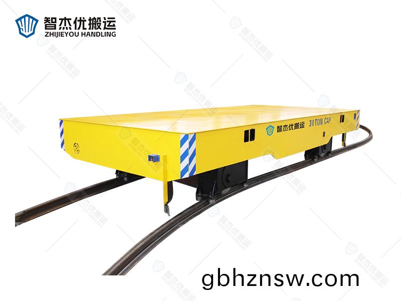 30噸轉(zhuan)彎(wan)軌道(dao)搬(ban)運車(che)